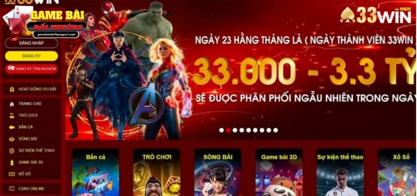 33Win đã vươn lên trở thành một thương hiệu uy tín