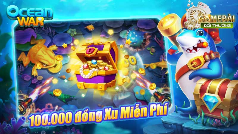 Bắn Cá Ocean War Chinh Phục Đại Dương Rực Lửa
